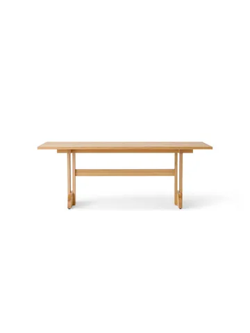 Puffin mesa de comedor de roble macizo natural - Roble natural, 200x95 cm - Audo Copenhagen