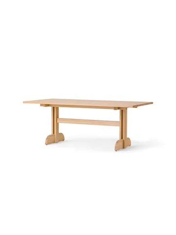 Puffin mesa de comedor de roble macizo natural - Roble natural, 200x95 cm - Audo Copenhagen