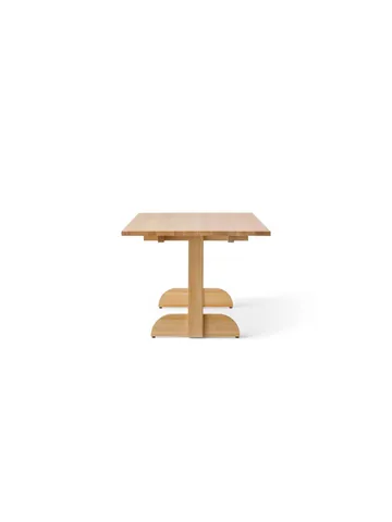 Puffin mesa de comedor de roble macizo natural - Roble natural, 200x95 cm - Audo Copenhagen