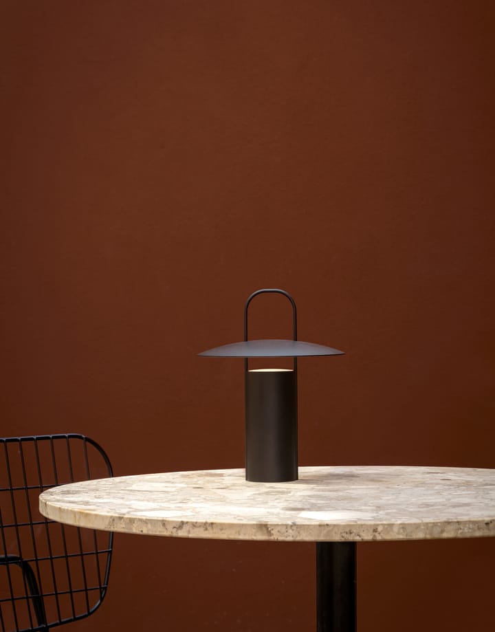 Ray Lámpara de mesa portátil, Black Audo Copenhagen