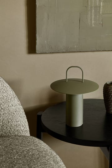 Ray Lámpara de mesa portátil - Dusty Green - Audo Copenhagen