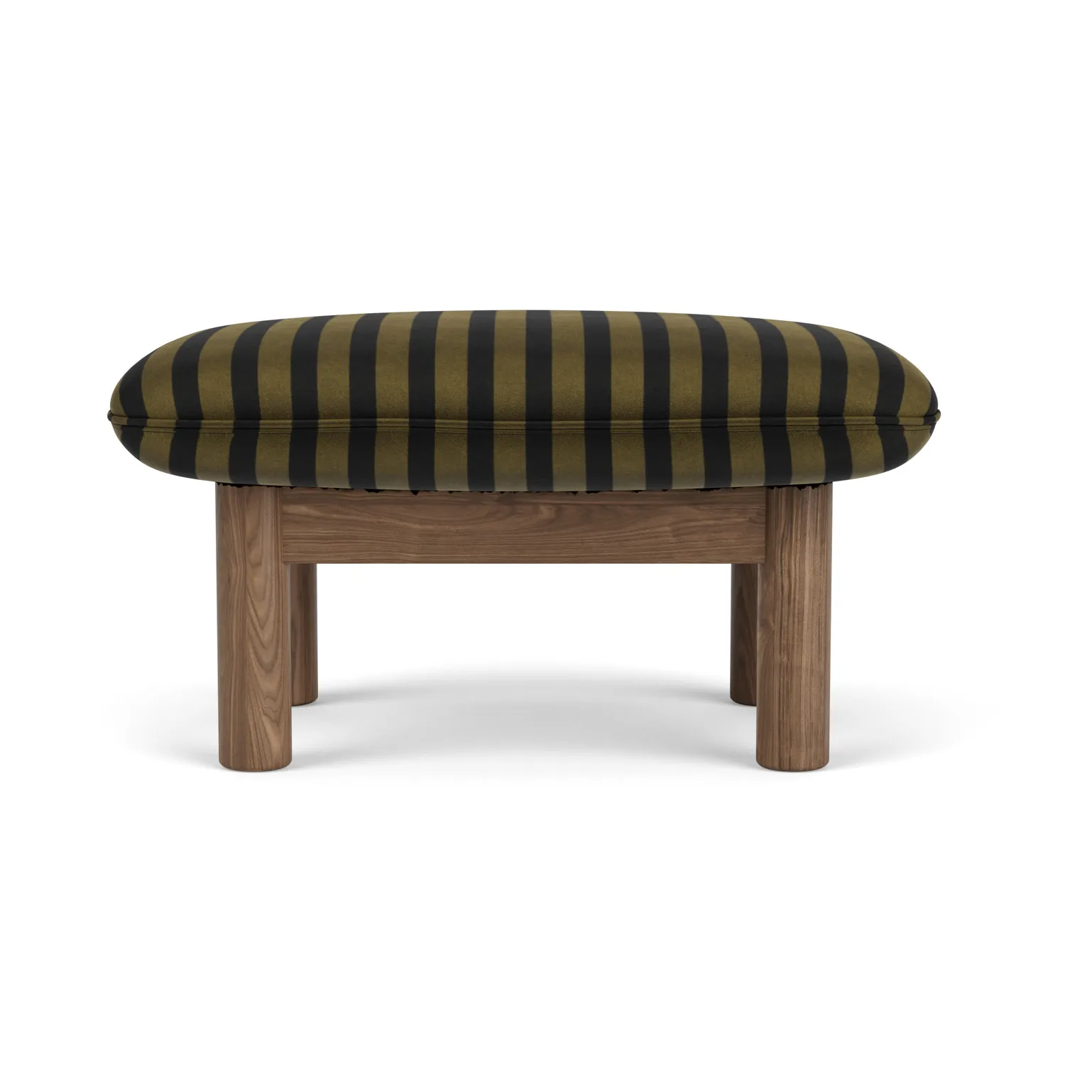 Reposapiés Brasilia, Walnut-Cabanon Soft FCL7029-04 Audo Copenhagen
