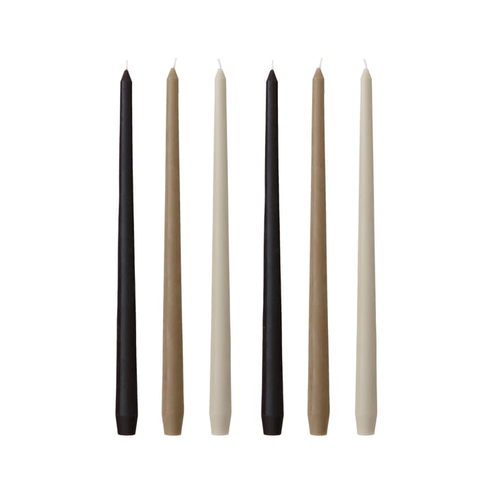 Set de 6 velas Spire 38 cm - Ivory - Audo Copenhagen