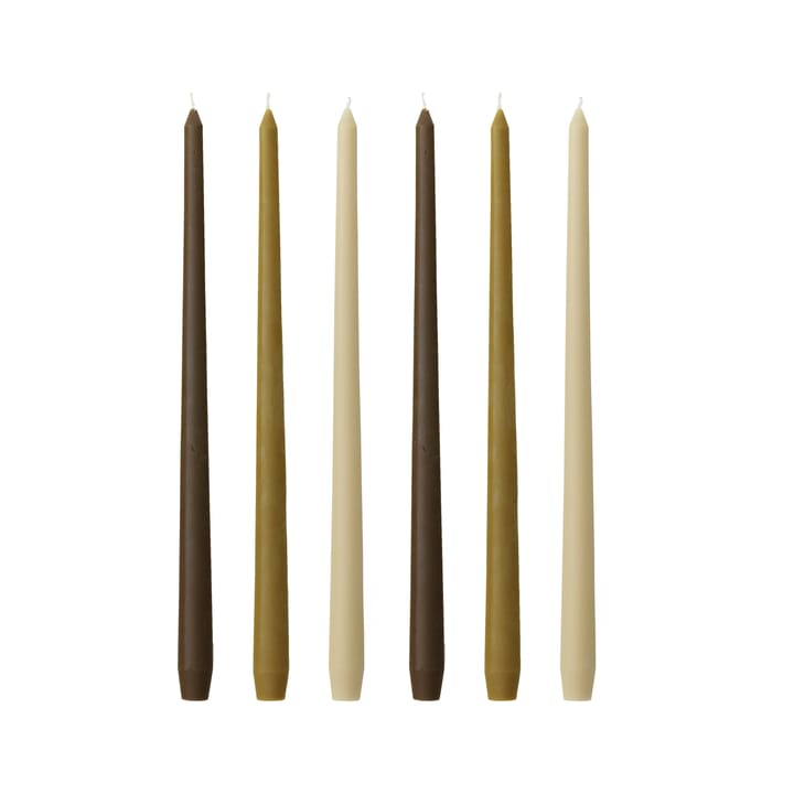 Set de 6 velas Spire 38 cm - Neutral - Audo Copenhagen