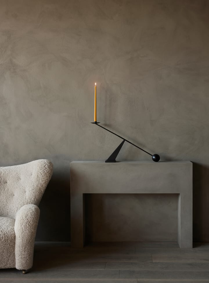 Set de 6 velas Spire 38 cm, Ochre Audo Copenhagen