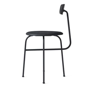 Silla con asiento de cuero Afteroom de 4 patas - negro-negro - Audo Copenhagen