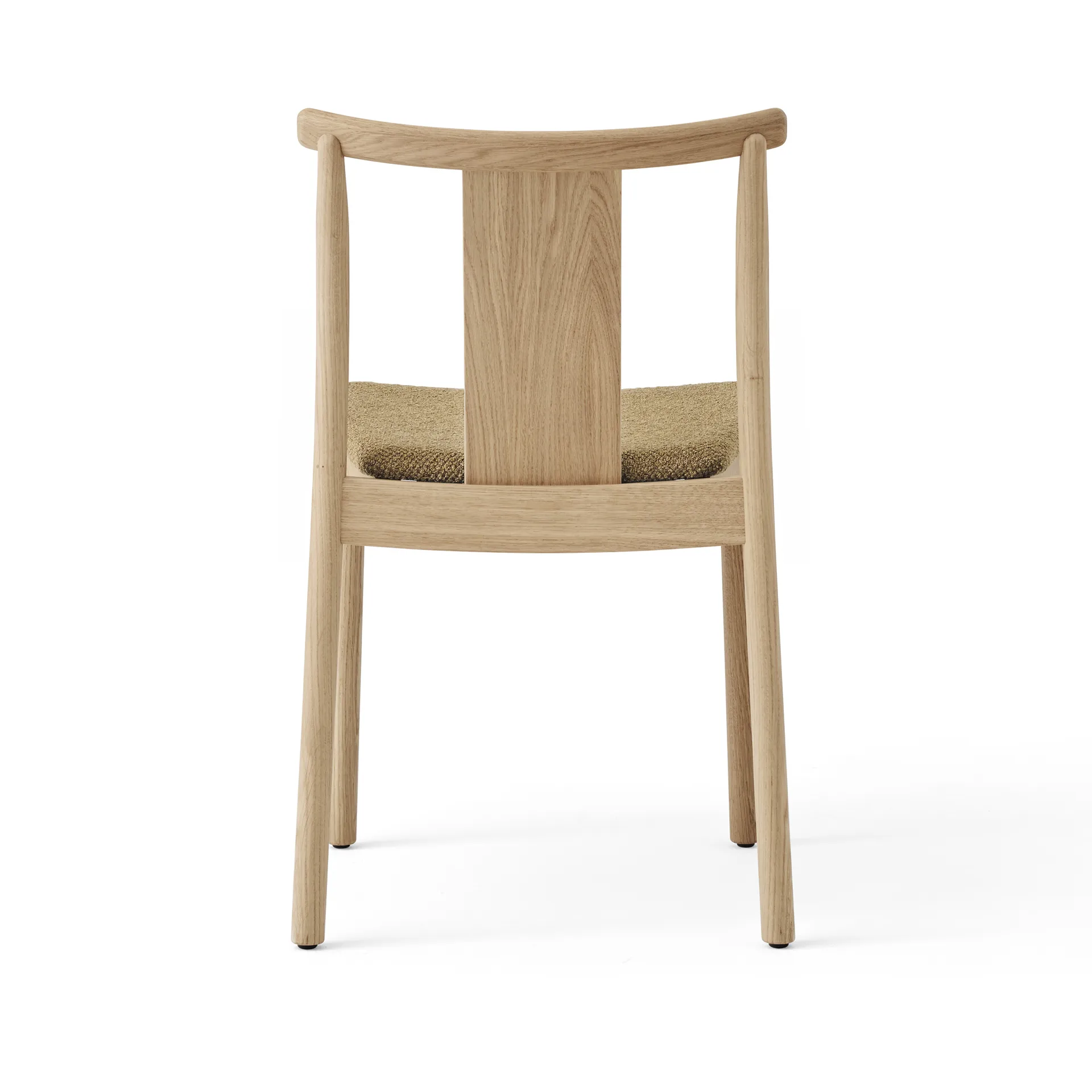 Silla con cojín de silla Merkur, Oak-Bouclé 06 gold Audo Copenhagen