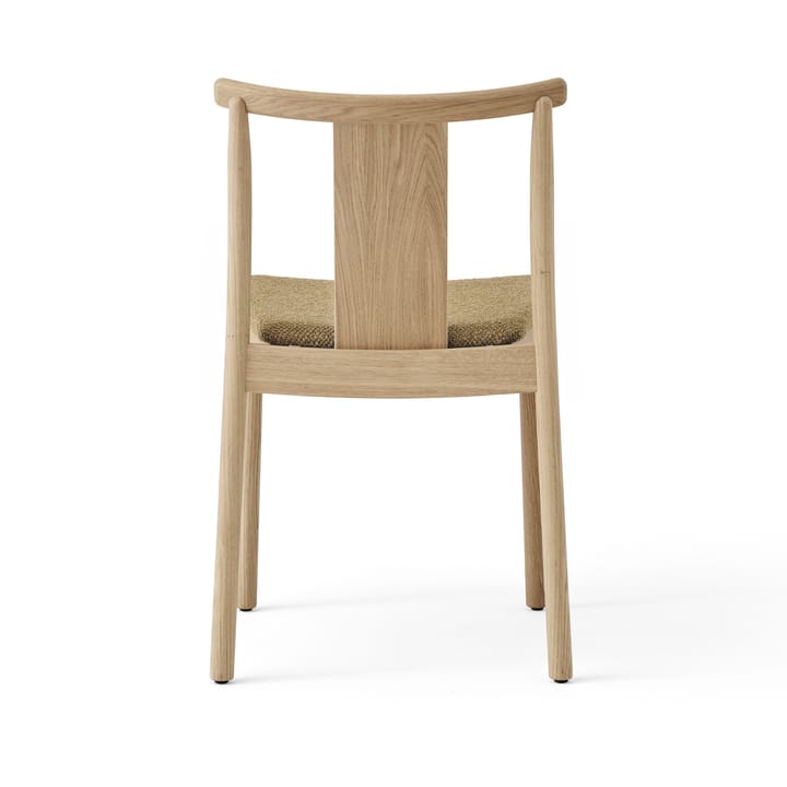 Silla con cojín de silla Merkur, Oak-Bouclé 06 gold Audo Copenhagen