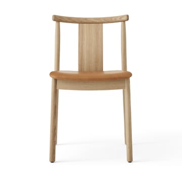 Silla con cojín de silla Merkur - Oak- Dakar 0250 cognac - Audo Copenhagen