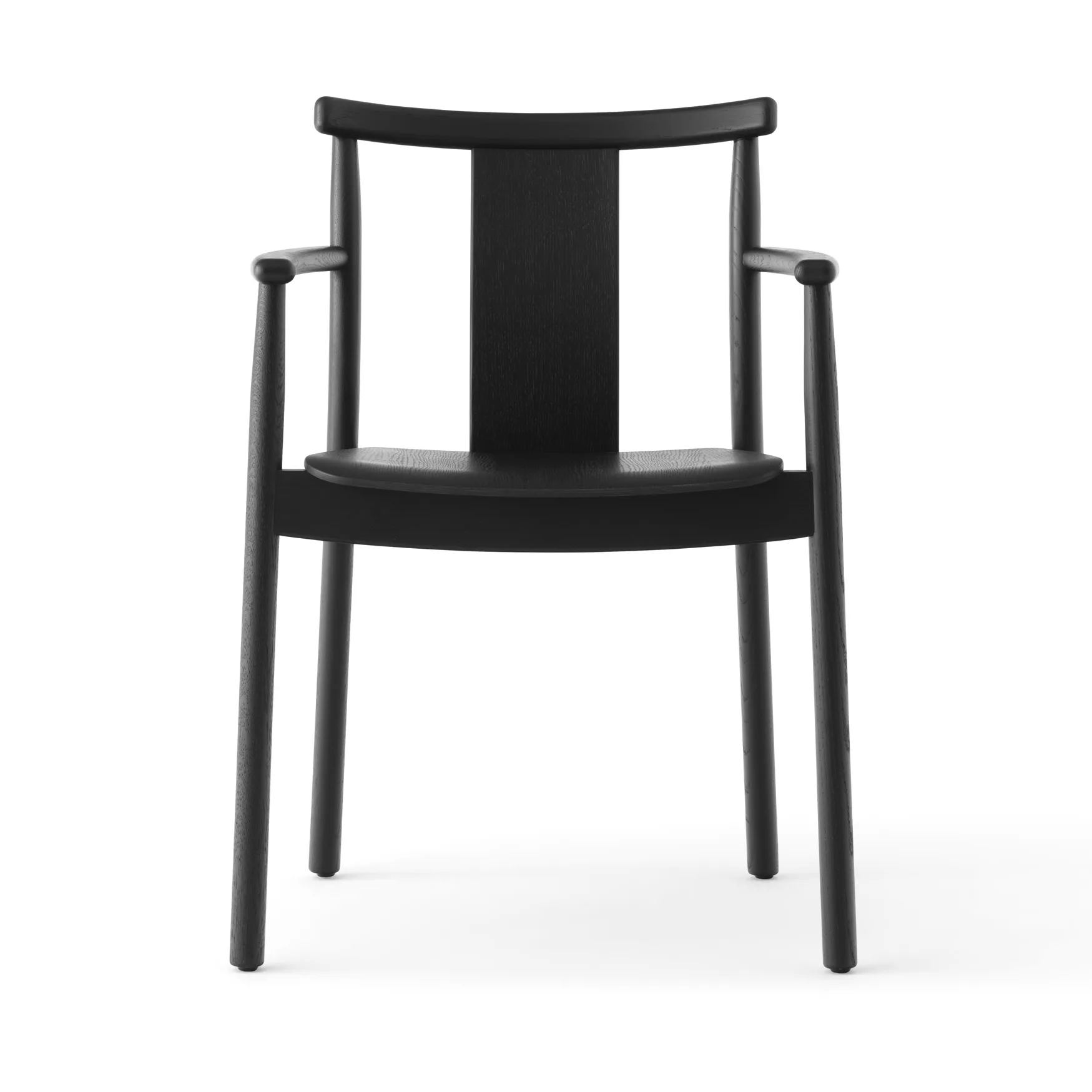 Silla con reposbrazo Merkur, Black Audo Copenhagen