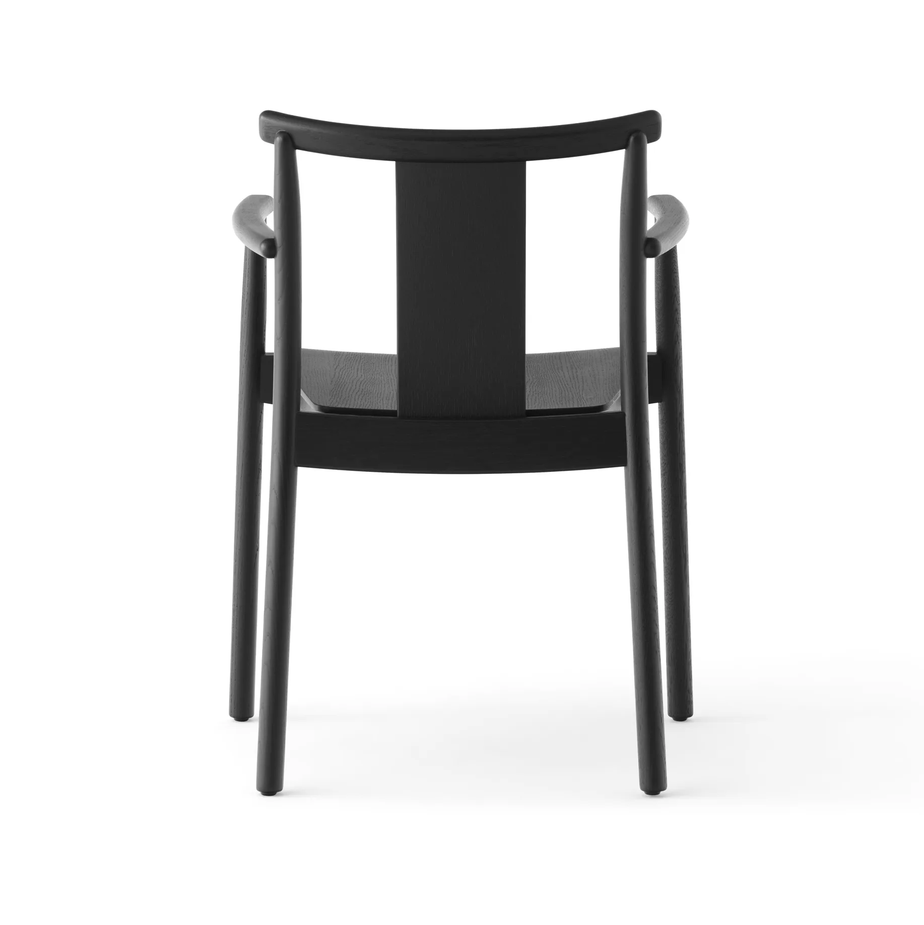 Silla con reposbrazo Merkur, Black Audo Copenhagen