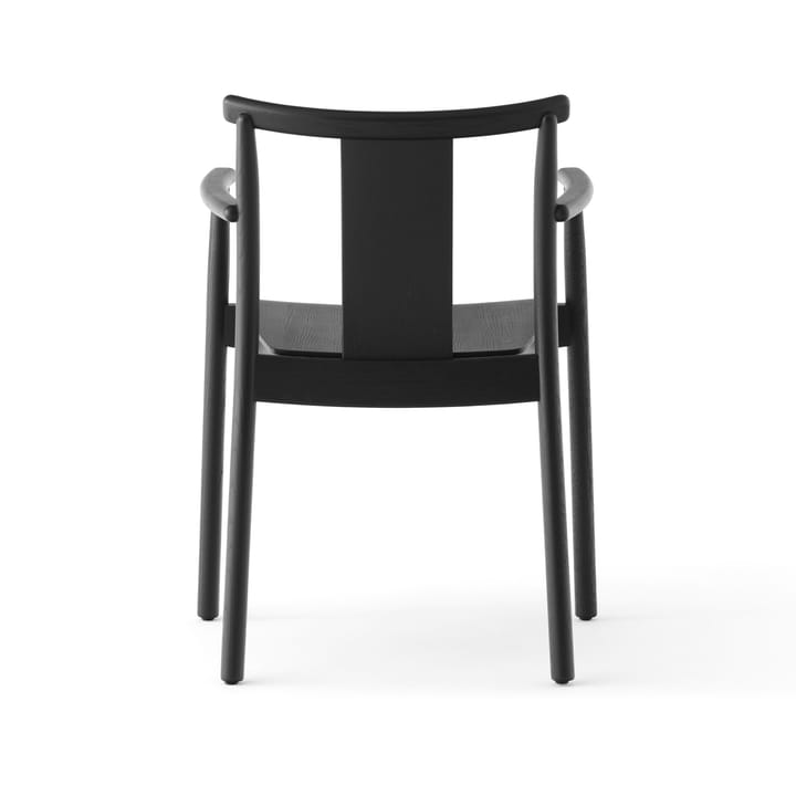 Silla con reposbrazo Merkur, Black Audo Copenhagen