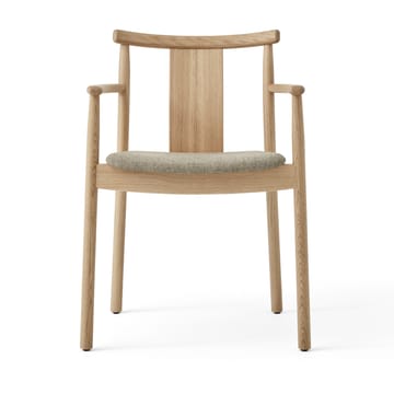 Silla con reposbrazos y cojín de silla Merkur - Oak-Hallingdal 0200 beige - Audo Copenhagen