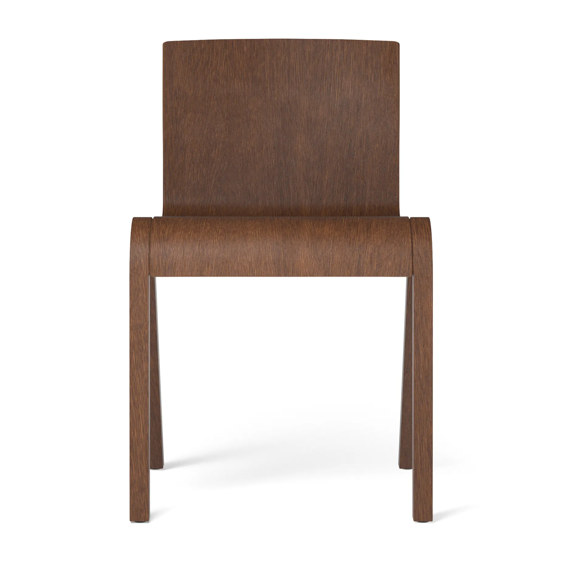 Silla de comedor Ready, Roble teñido rojo Audo Copenhagen