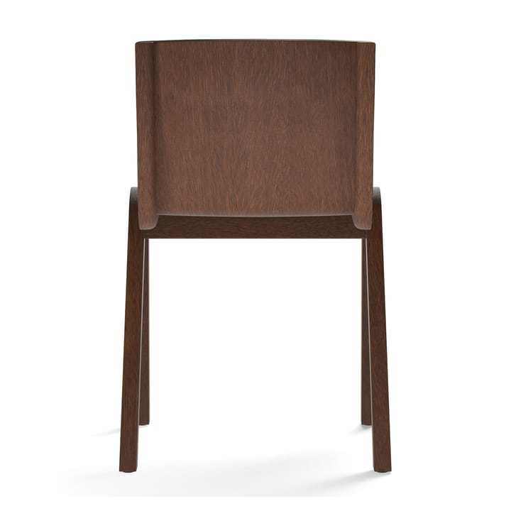 Silla de comedor Ready, Roble teñido rojo Audo Copenhagen