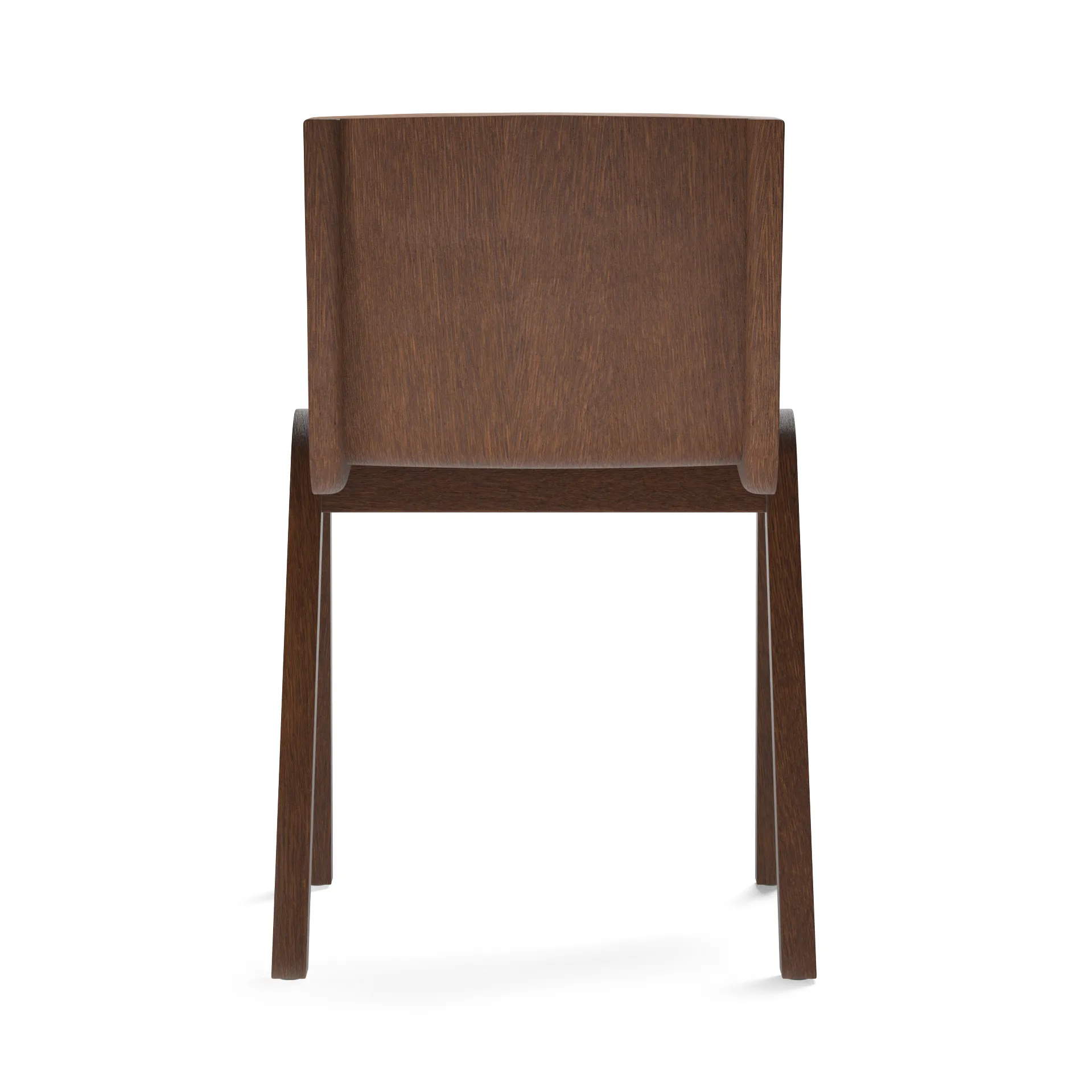 Silla Ready con asiento tapizado, Red oak-Audo Bouclé 02 Audo Copenhagen
