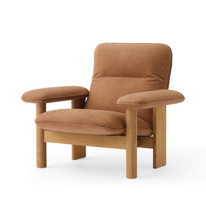 Sillón Brasilia - Oiled oak-Dunes camel leather 21004 - Audo Copenhagen