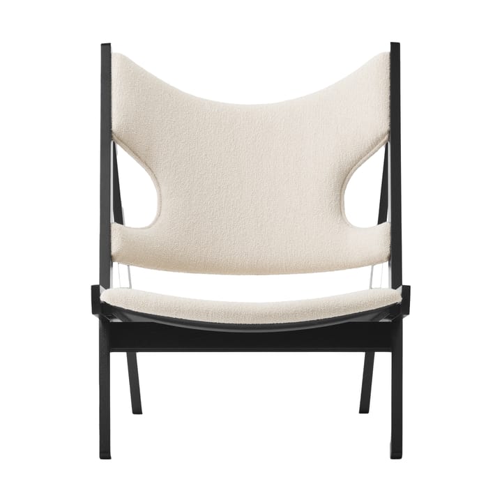 Sillón Knitting - Barnum Bouclé 24-roble negro - Audo Copenhagen