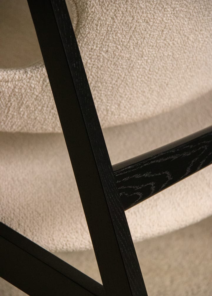 Sillón Knitting, Barnum Bouclé 24-roble negro Audo Copenhagen