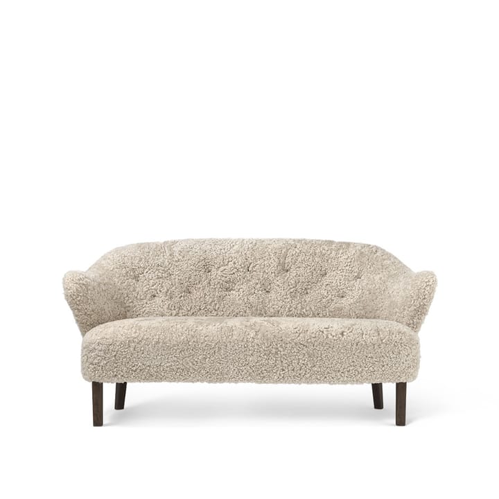Sof�á de 2,5 plazas Ingeborg - Piel de oveja moonlight-patas roble ahumado - Audo Copenhagen