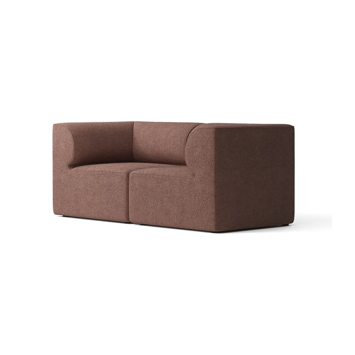 Sofá modular Eave 86 configuración 1 - Audo bouclé 08 (bordeaux) - Audo Copenhagen