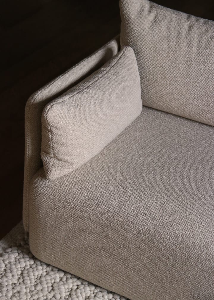 Sofá Offset 3 plazas, Audo Bouclé 02 Beige Audo Copenhagen