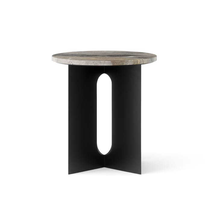 Tablero Androgyne para mesa auxiliar Ø42 cm, Grey galaxy Audo Copenhagen