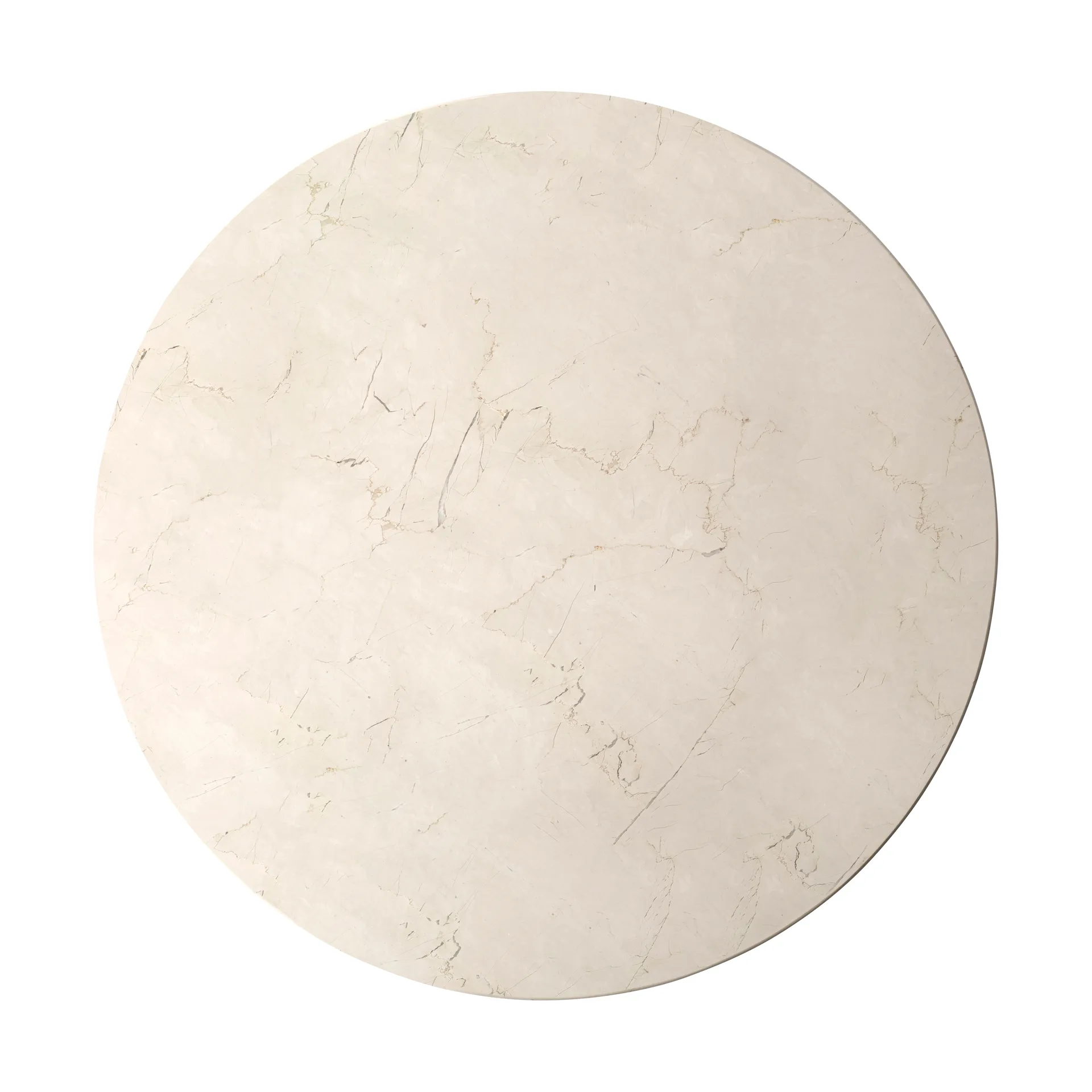 Tablero Androgyne para mesa auxiliar Ø65 cm, Crystal Rose Audo Copenhagen