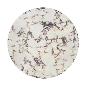 Tablero Androgyne para mesa auxiliar - Calacatta Viola, Ø65 cm - Audo Copenhagen