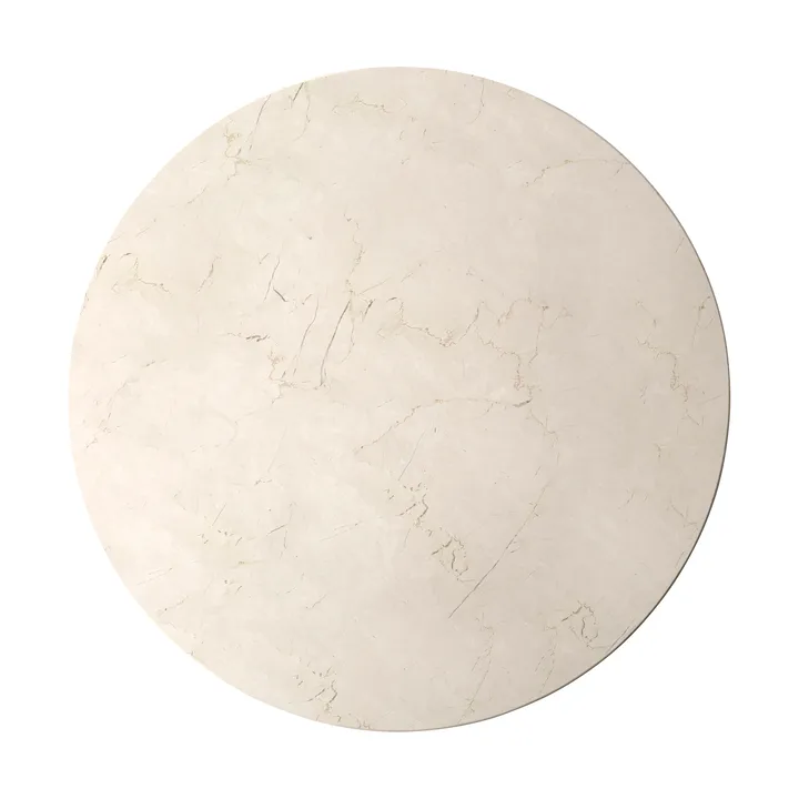 Tablero Androgyne para mesa auxiliar - Crystal Rose, Ø65 cm - Audo Copenhagen