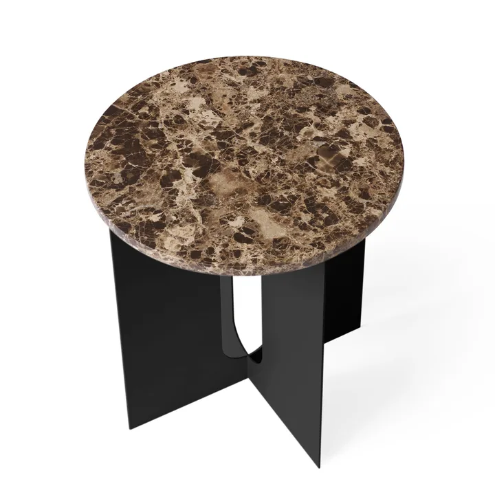 Tablero Androgyne para mesa auxiliar - Emparador, Ø42 cm - Audo Copenhagen