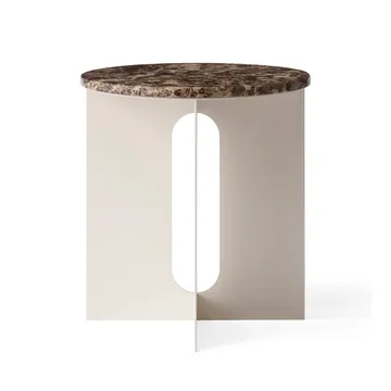 Tablero Androgyne para mesa auxiliar - Emparador, Ø42 cm - Audo Copenhagen
