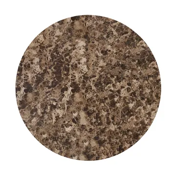 Tablero Androgyne para mesa auxiliar - Emparador, Ø65 cm - Audo Copenhagen