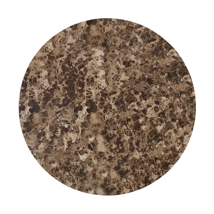 Tablero Androgyne para mesa auxiliar - Emparador, Ø65 cm - Audo Copenhagen