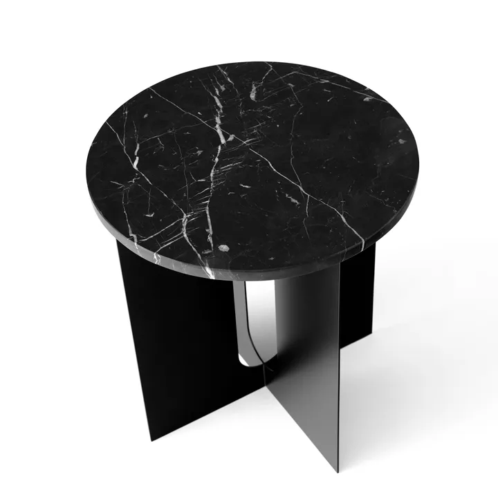 Tablero Androgyne para mesa auxiliar - Negro, Ø42 cm - Audo Copenhagen