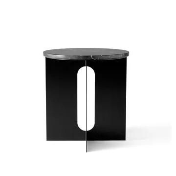Tablero Androgyne para mesa auxiliar - Negro, Ø42 cm - Audo Copenhagen