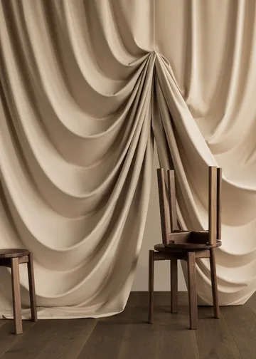 Taburete bajo Passage - Roble teñido oscuro - Audo Copenhagen