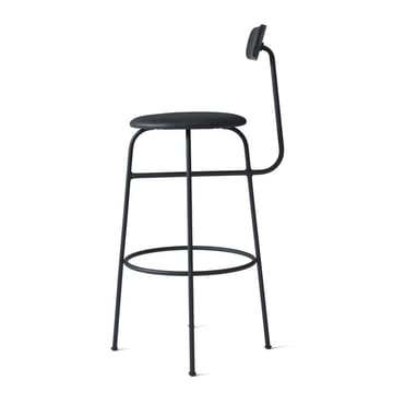 Taburete bar Afteroom asiento de cuero - Negro-negro - Audo Copenhagen
