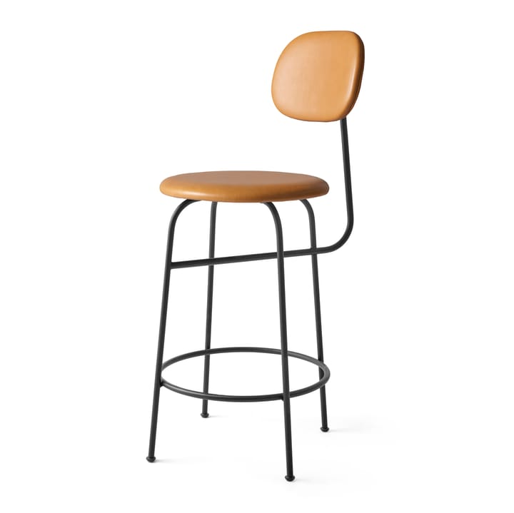 Taburete de bar con tapizado de cuero 63,5 cm, Dakar 0250 Audo Copenhagen