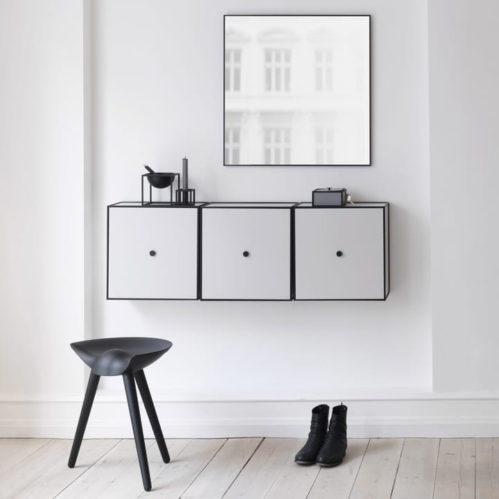 Taburete ML42 48 cm, Haya teñida de negro Audo Copenhagen