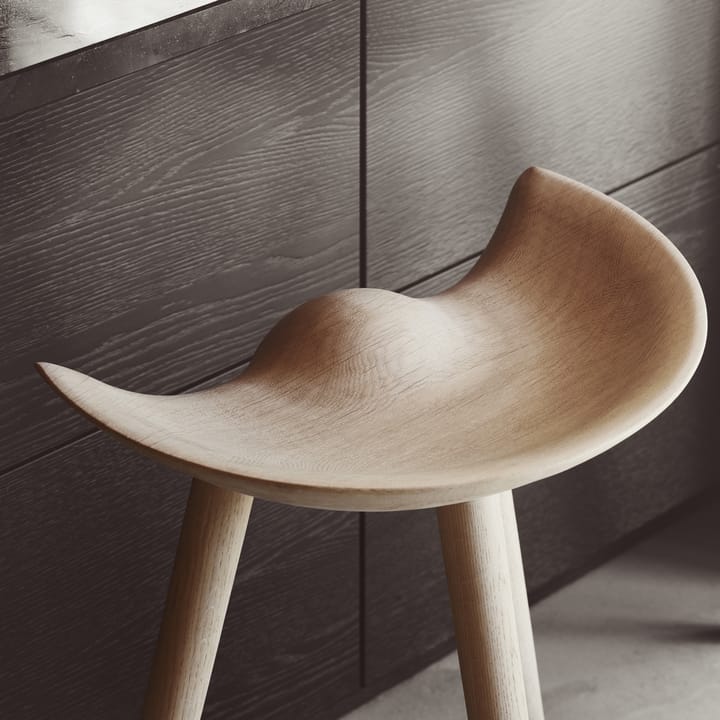 Taburete ML42 77 cm, Roble-acero Audo Copenhagen