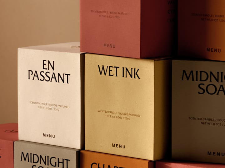 Vela aromática Olfacte En Passant, 79 g Audo Copenhagen