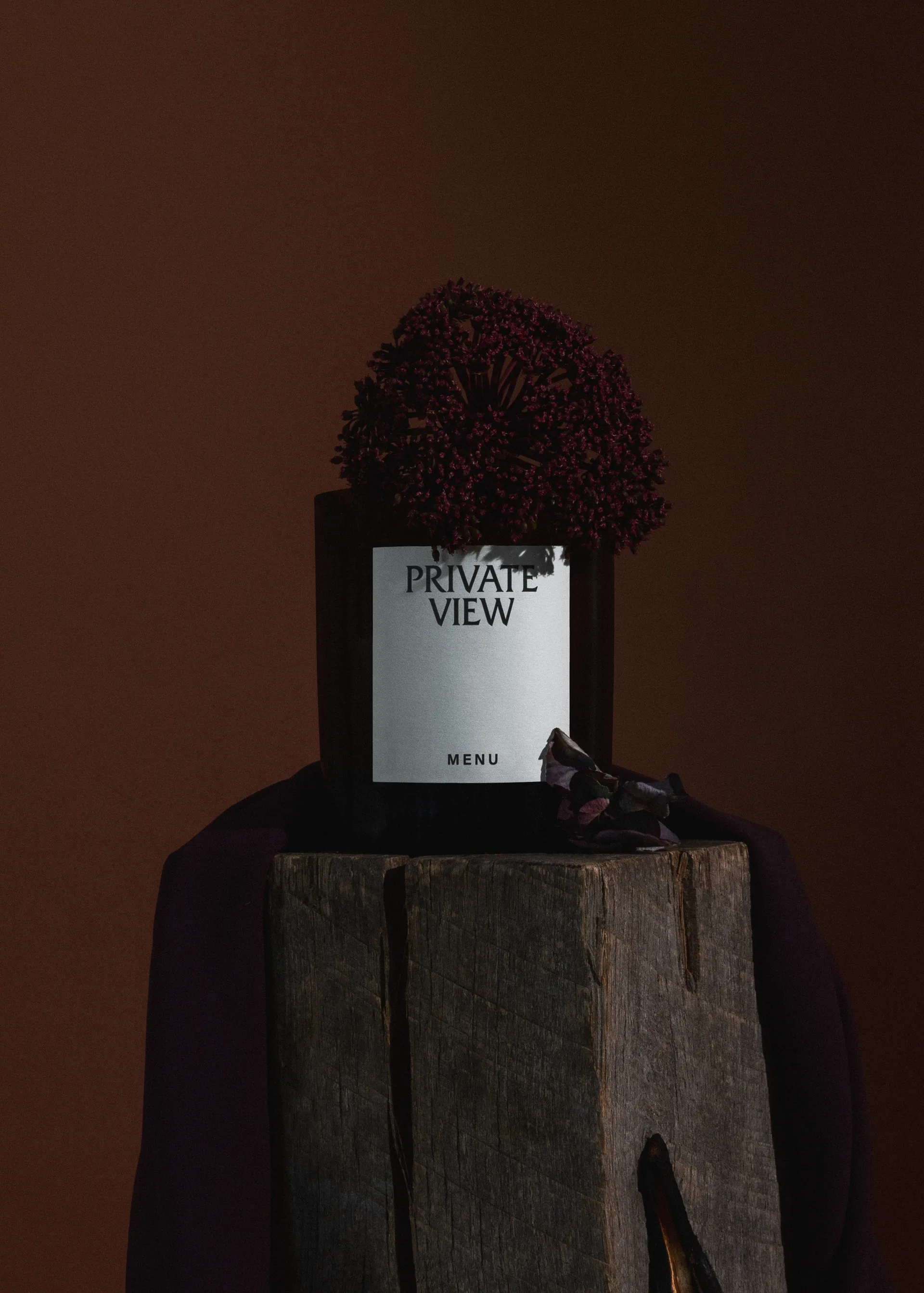 Vela aromática Olfacte Private View, 235 g Audo Copenhagen