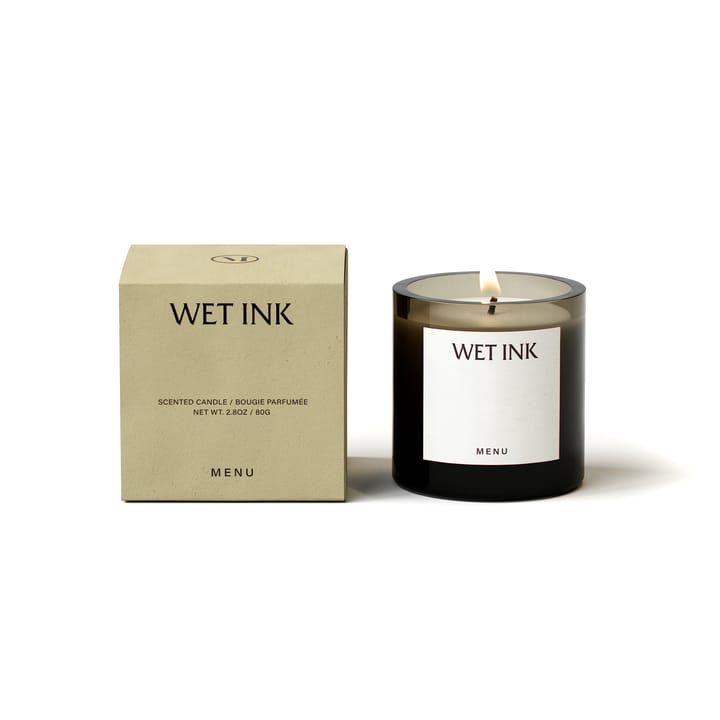 Vela aromática Olfacte Wet Ink, 79 g Audo Copenhagen