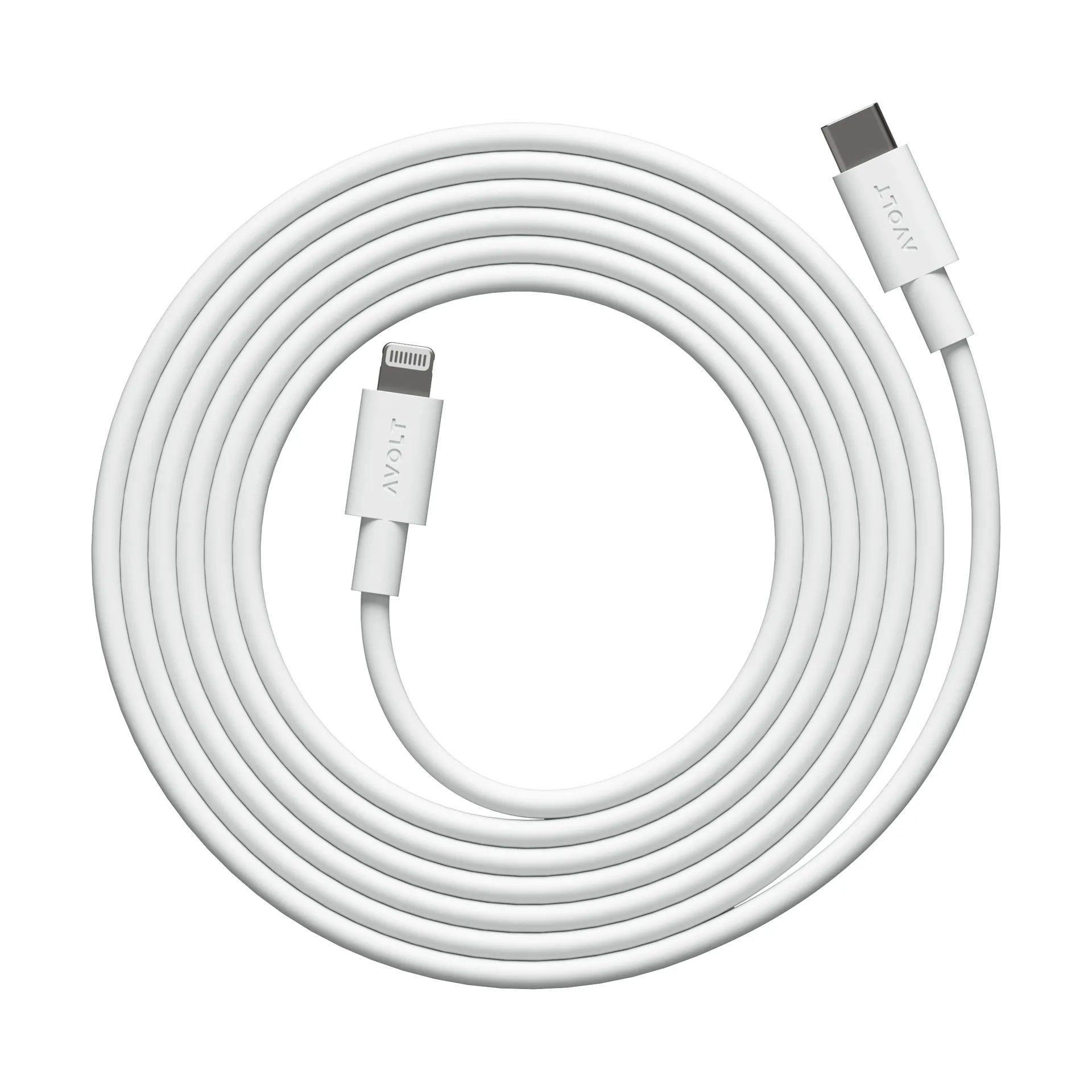 Cable 1 USB C a Lightning cable de carga 2m, White Martinelli Luce Edition Avolt