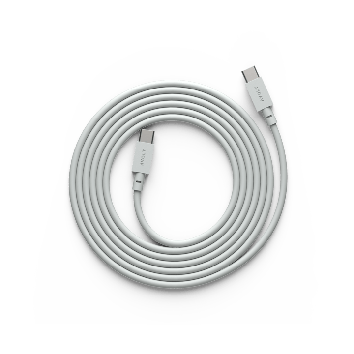 Cable de cargar Cable 1 USB-C a USB-C 2 m - Gotland gray - Avolt