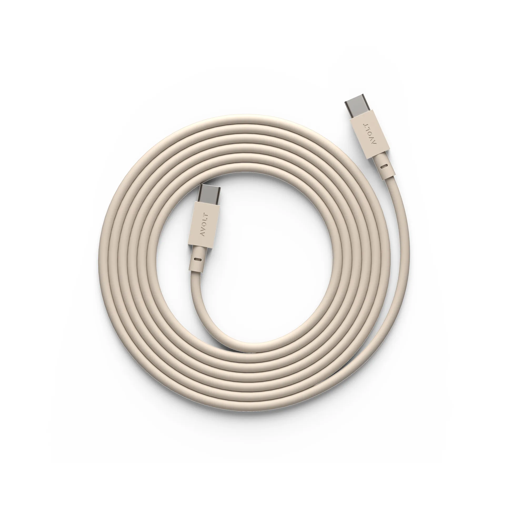 Cable de cargar Cable 1 USB-C a USB-C 2 m, Nomad sand Avolt