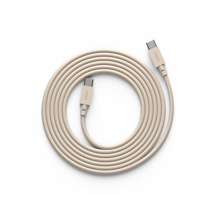 Cable de cargar Cable 1 USB-C a USB-C 2 m - Nomad sand - Avolt