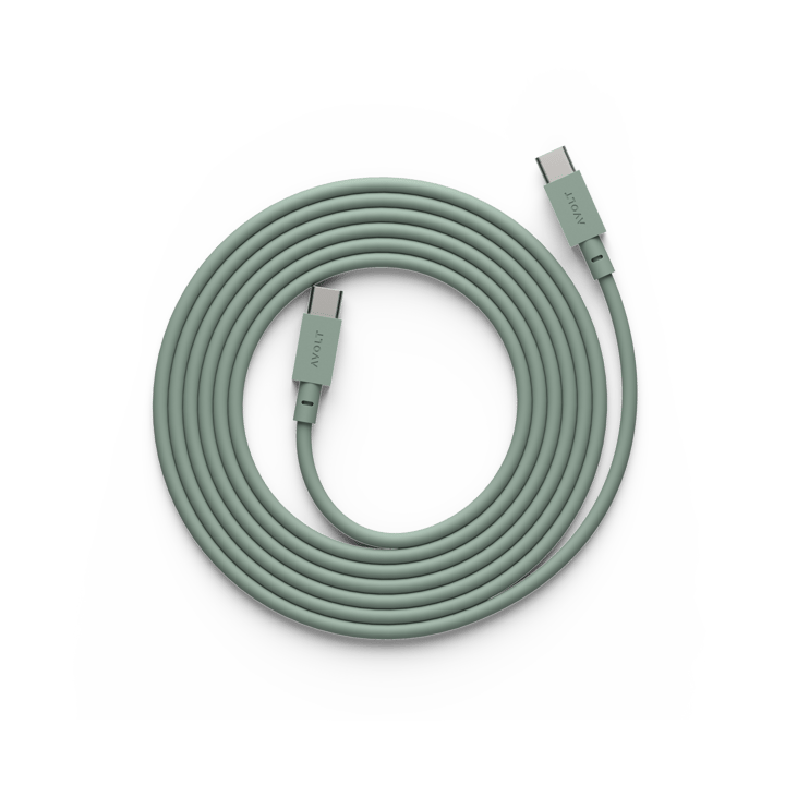 Cable de cargar Cable 1 USB-C a USB-C 2 m - Oak green - Avolt