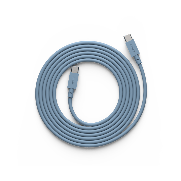 Cable de cargar Cable 1 USB-C a USB-C 2 m - Shark blue - Avolt